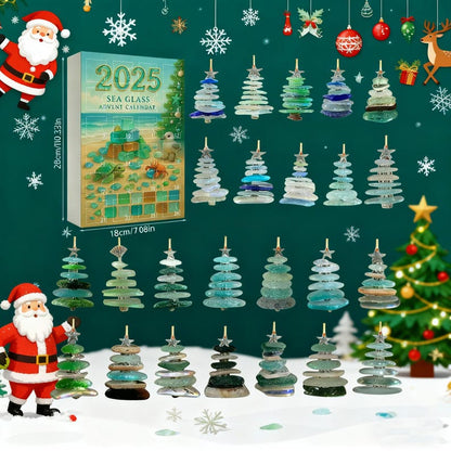 2025 Christmas Tree Countdown Ornament Set 24 Day Countdown Calendar Children's Christmas Gift A Christmas Present For Children Friends