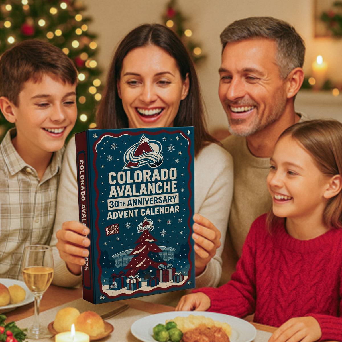 Colorado Avalanche 30th Anniversary Advent Calendar 2025 Christmas Gift For Family