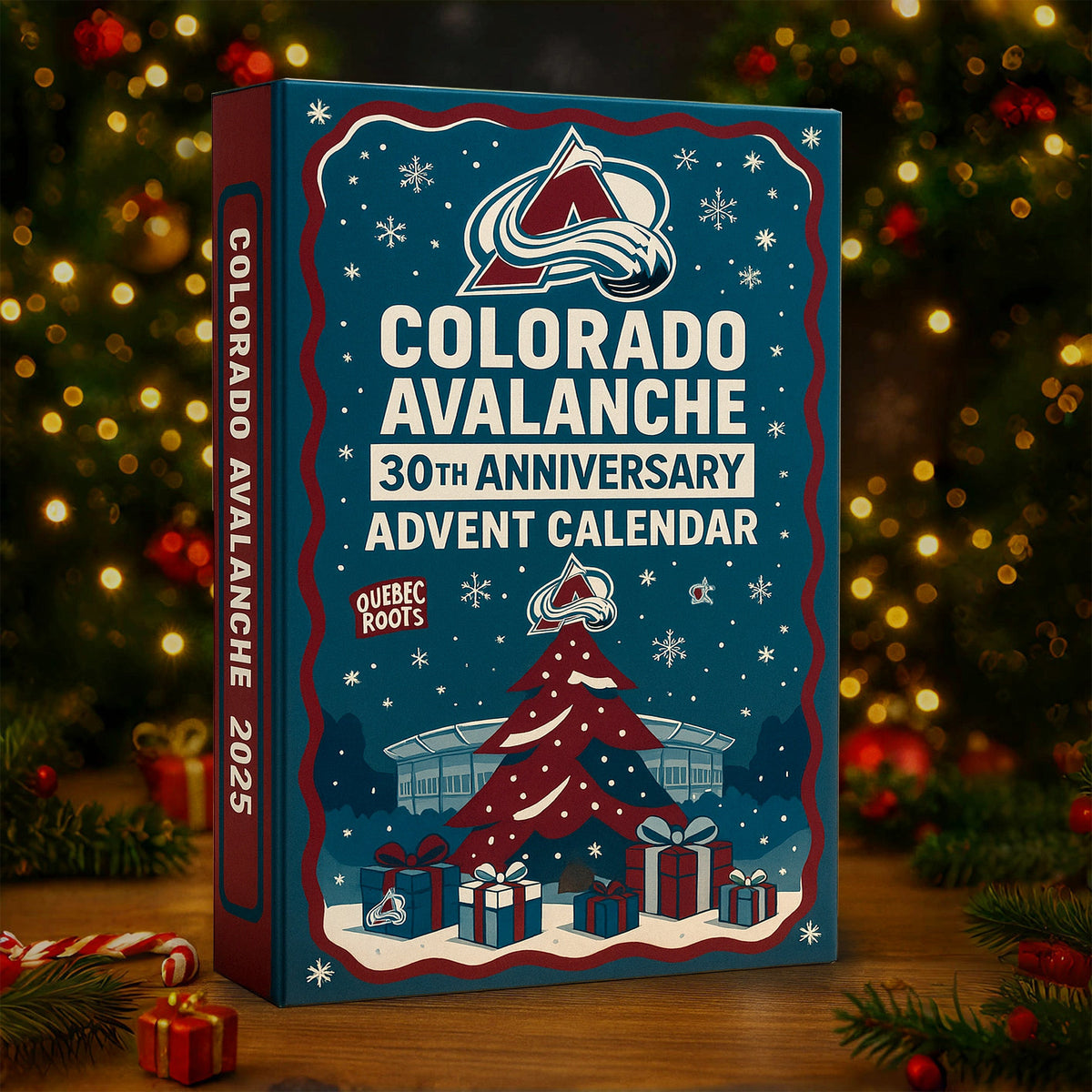 Colorado Avalanche 30th Anniversary Advent Calendar 2025 Christmas Gift For Family