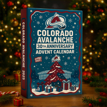 Colorado Avalanche 30th Anniversary Advent Calendar 2025 Christmas Gift For Family