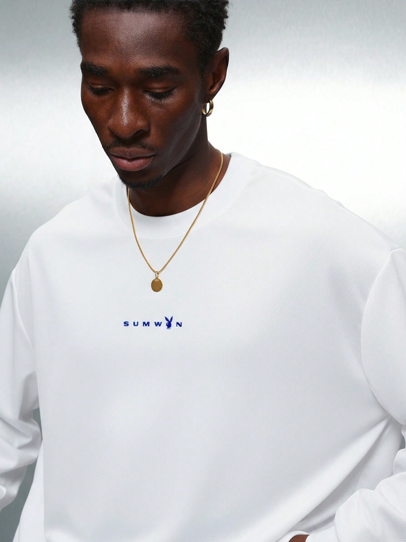 Playboy x Sumwon Crop Long Sleeve Graphic Tee