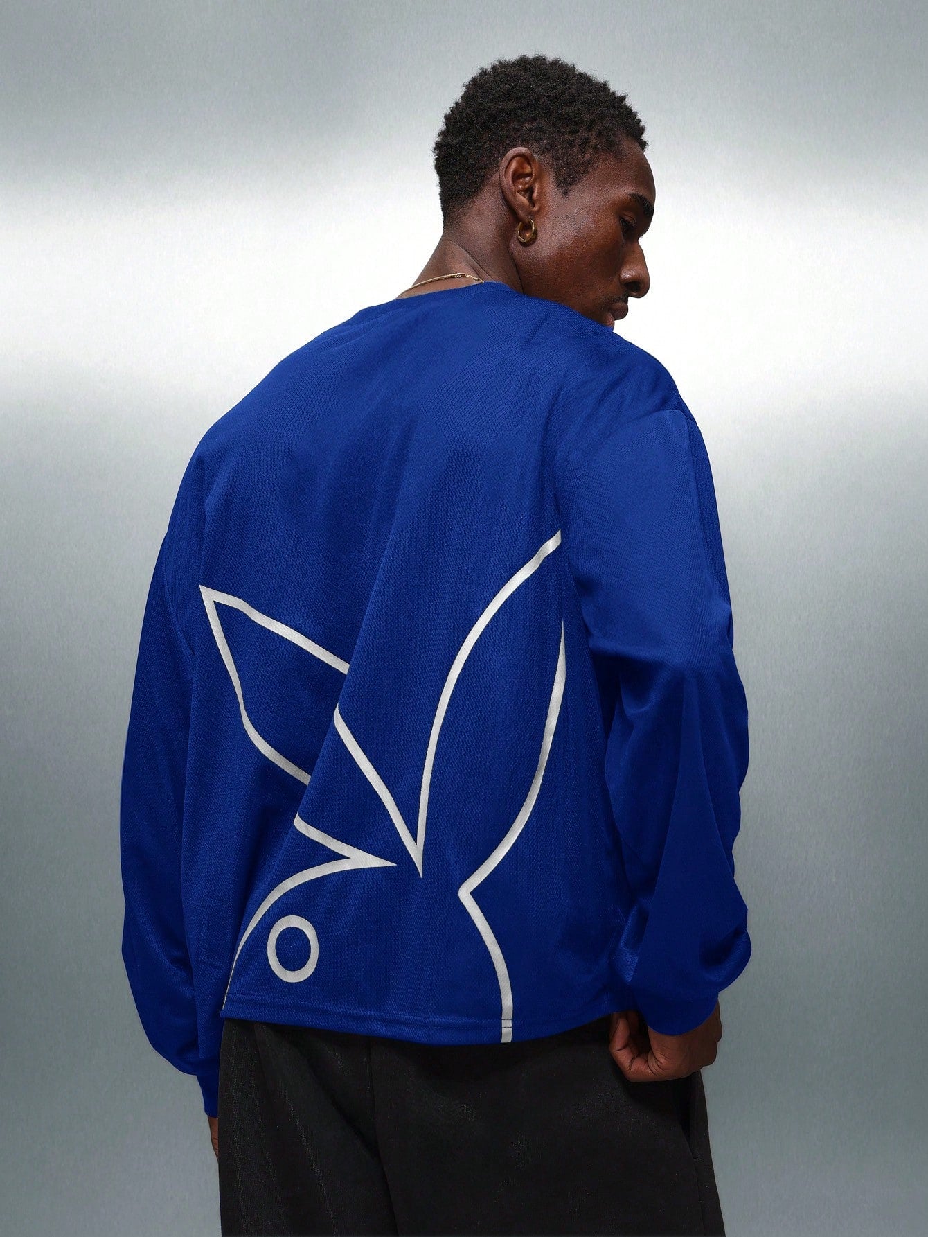 Playboy x Sumwon Crop Long Sleeve Graphic Tee