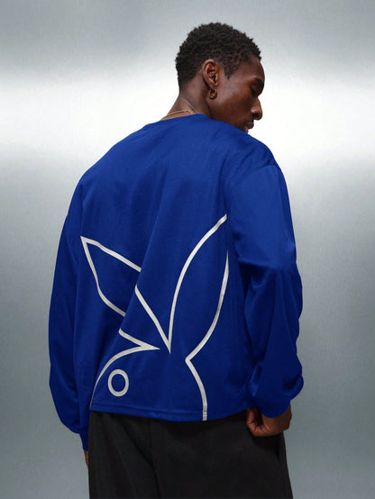 Playboy x Sumwon Crop Long Sleeve Graphic Tee