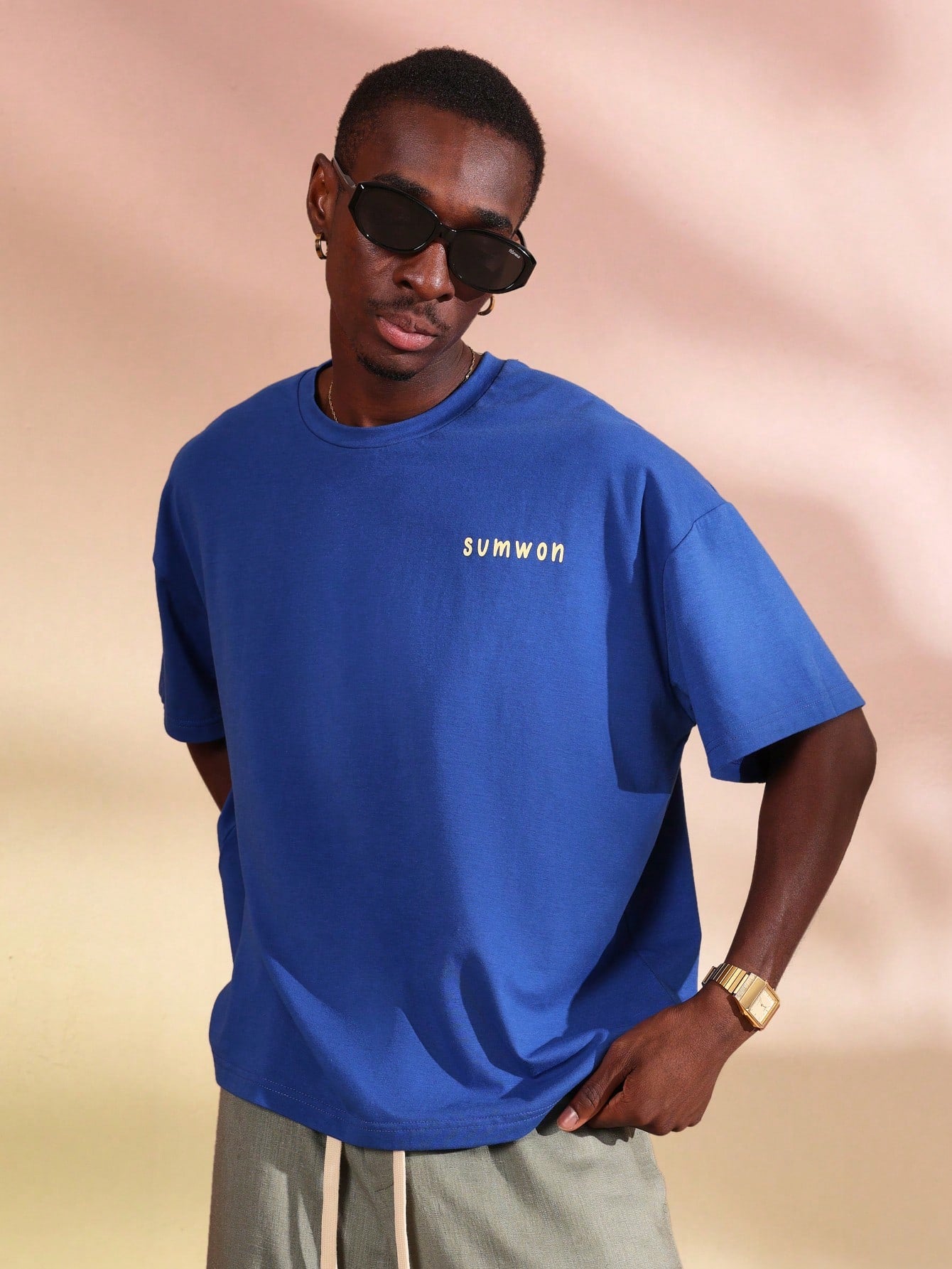 Sumwon Caliente Chili Pepper Oversized Cotton Tee