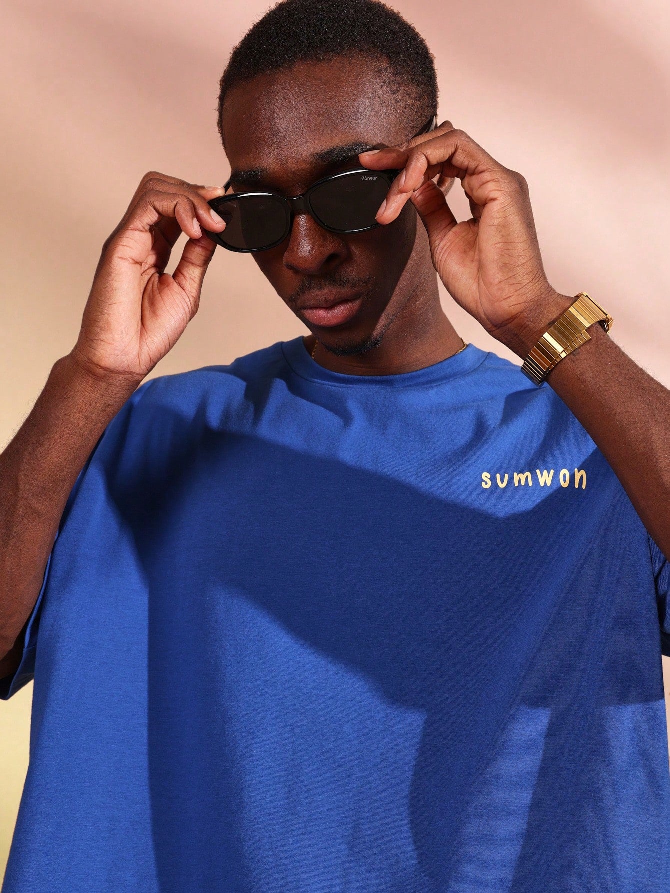 Sumwon Caliente Chili Pepper Oversized Cotton Tee