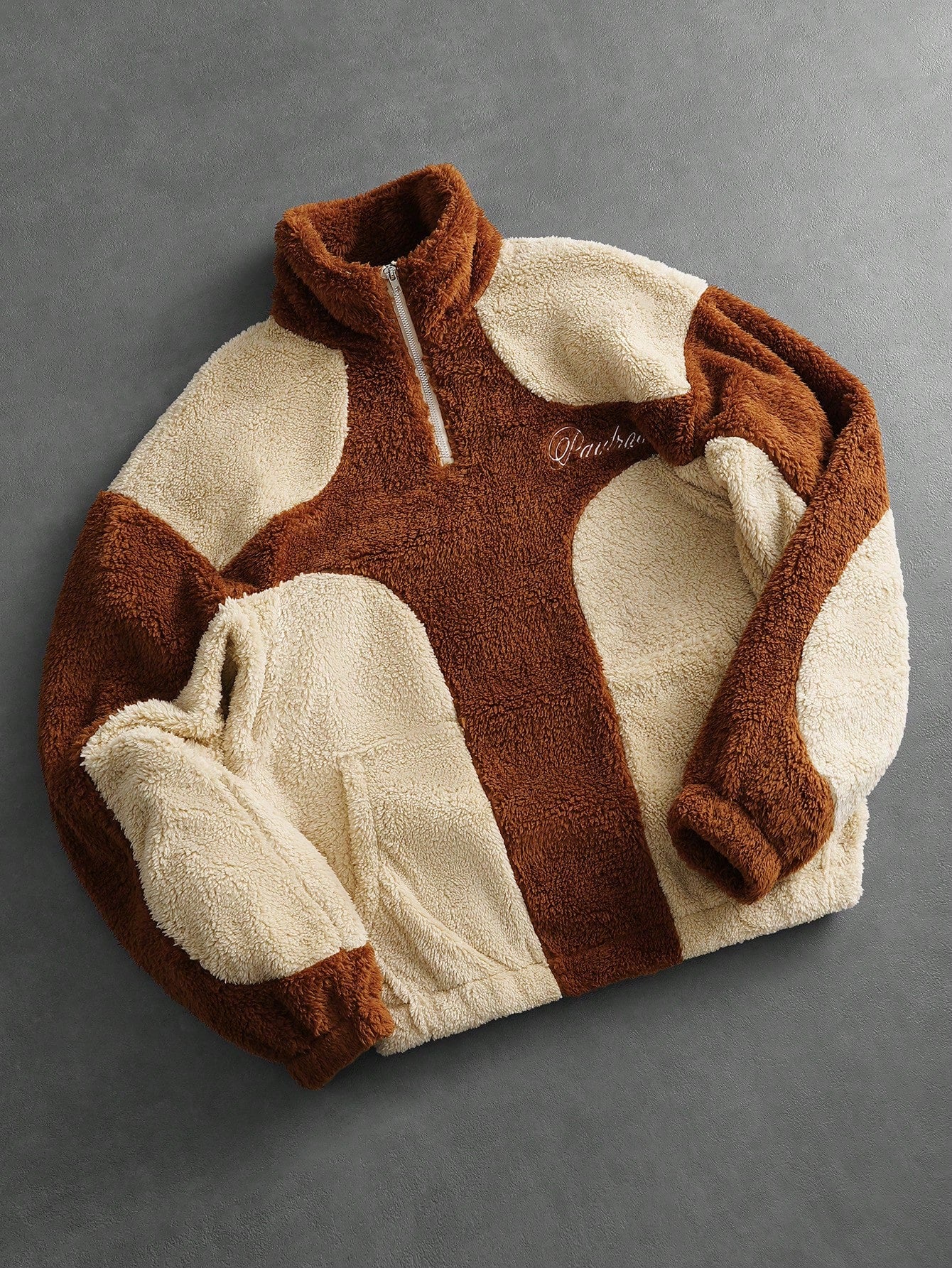 Men's Minimalist Half-Zip Fleece Sweatshirt