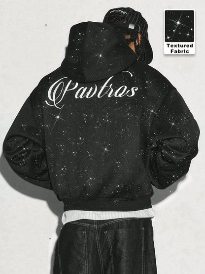 Streetwear Oversized Zip-Up Hoodie