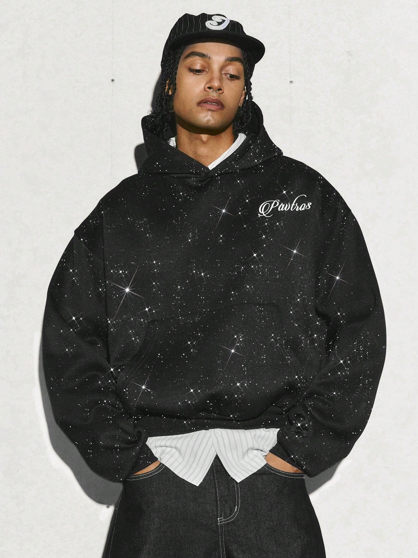 Streetwear Oversized Zip-Up Hoodie