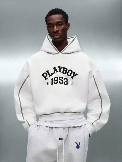 Playboy X Sumwon Crop Fit Heritage Bunny Logo Hoodie