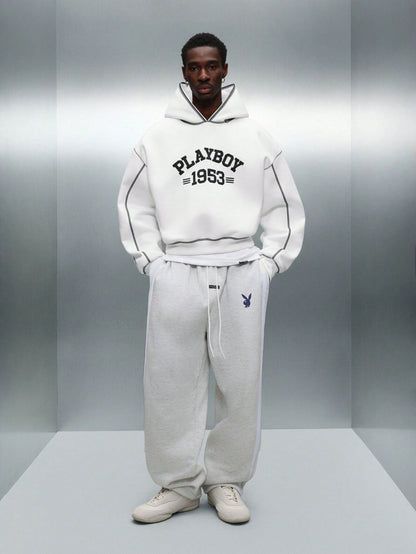 Playboy X Sumwon Crop Fit Heritage Bunny Logo Hoodie