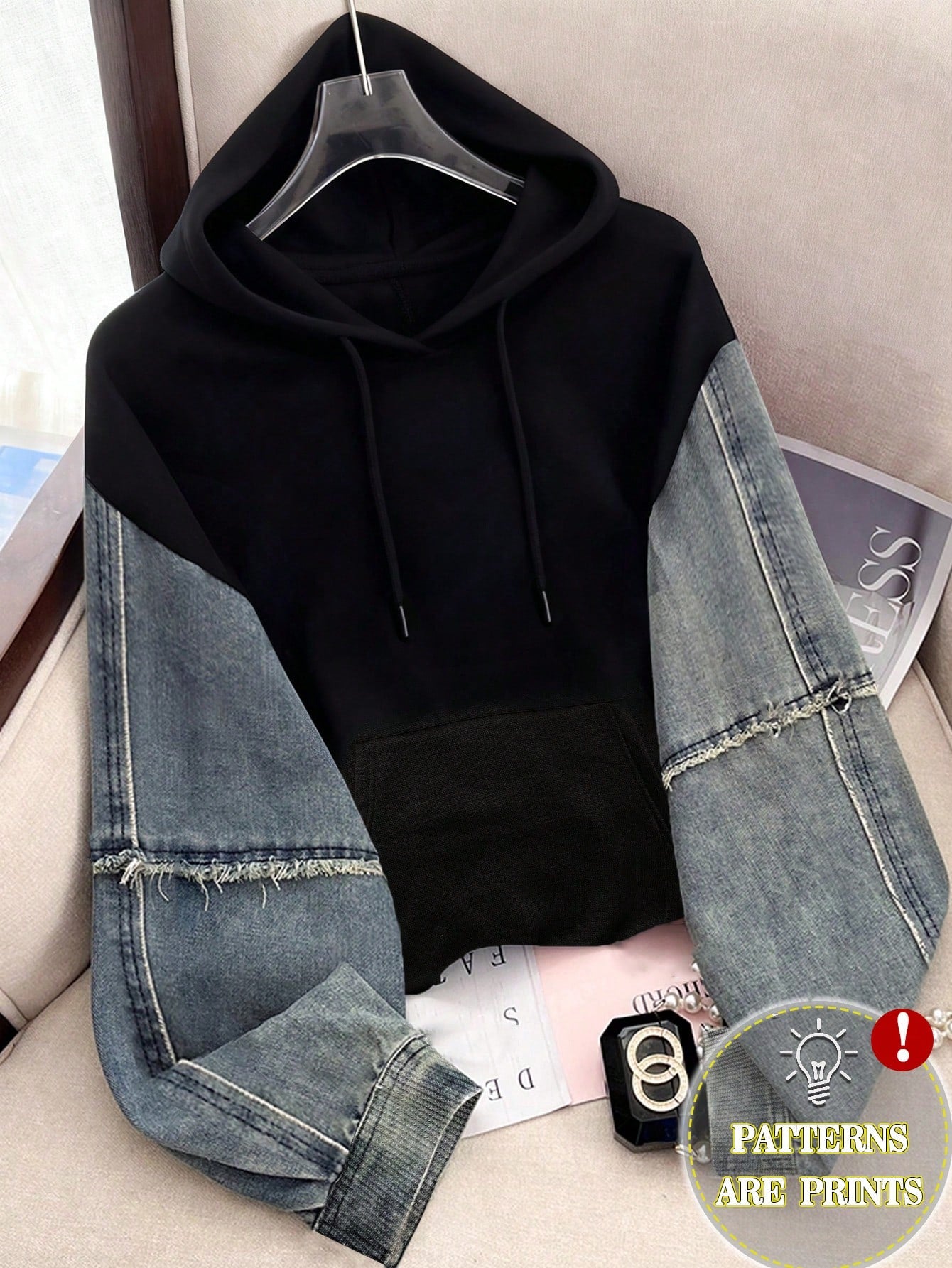 Women's Cute Mouse Ear Hooded Casual Pullover Hoodie