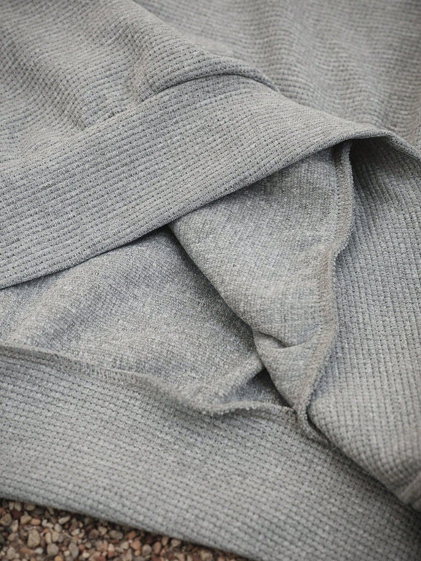 Men's Y2K Graphic Zip-Up Hoodie Light Grey