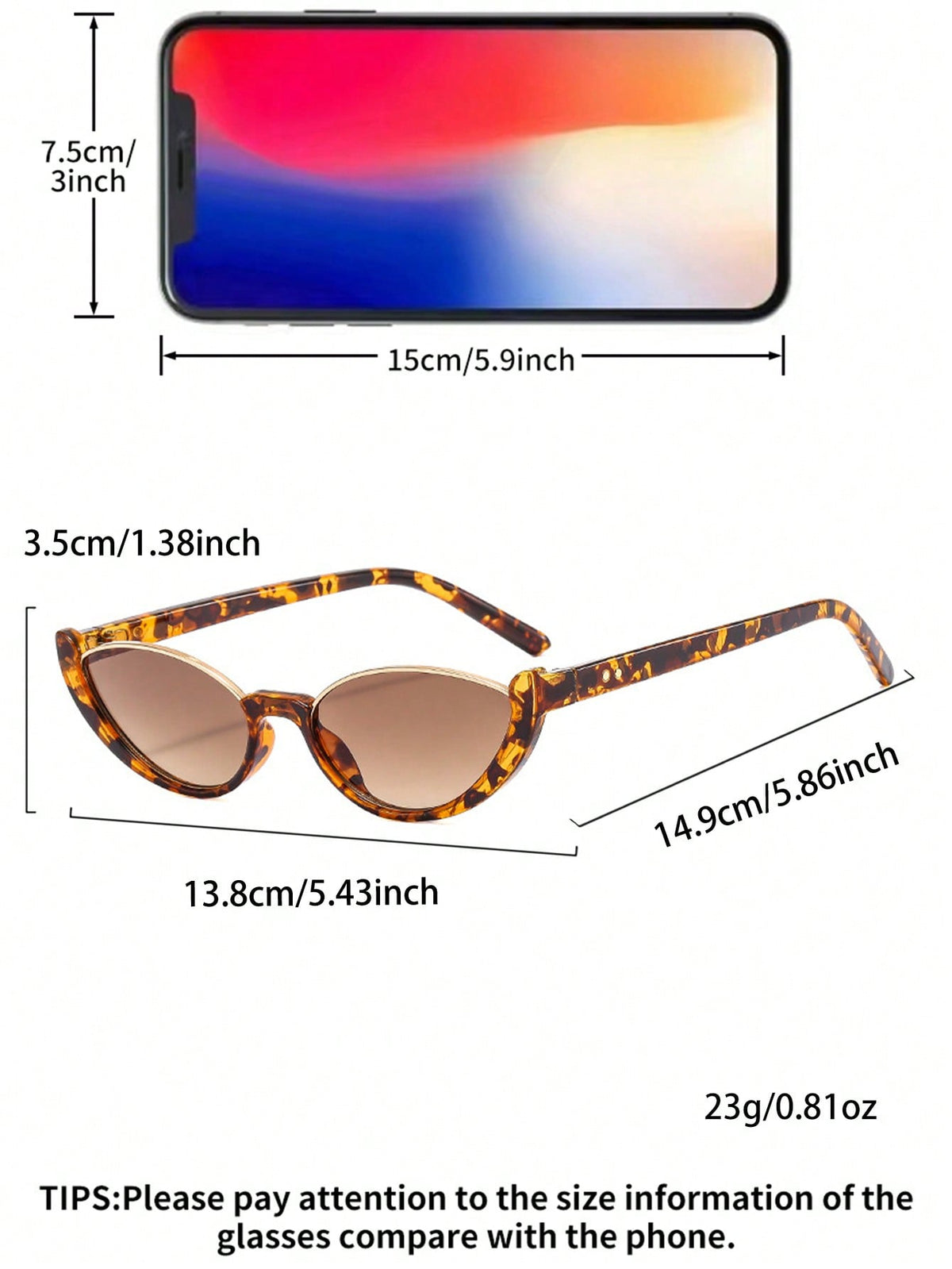 Women's Tortoiseshell Browline Boho Fashion Glasses