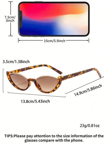 Women's Tortoiseshell Browline Boho Fashion Glasses