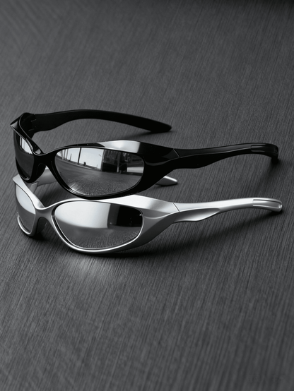 Piece Futuristic Y2K Unisex Cycling Sports Glasses