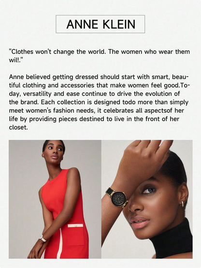 Anne Klein Rose Gold Classic Elegant Women's Watch