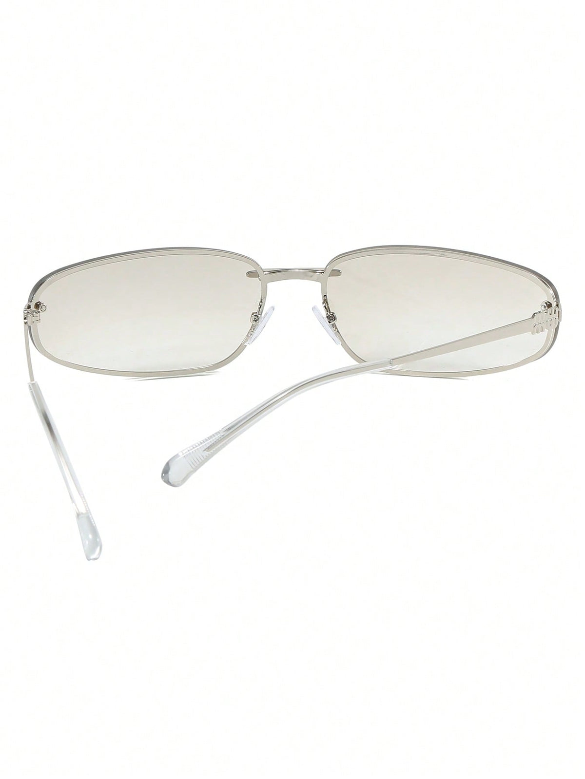Oval Frameless Y2K Retro Chic Fashion Glasses