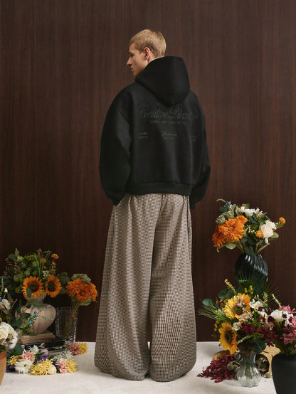 Men's Casual Embroidered Fashion Hoodie Autumn Winter