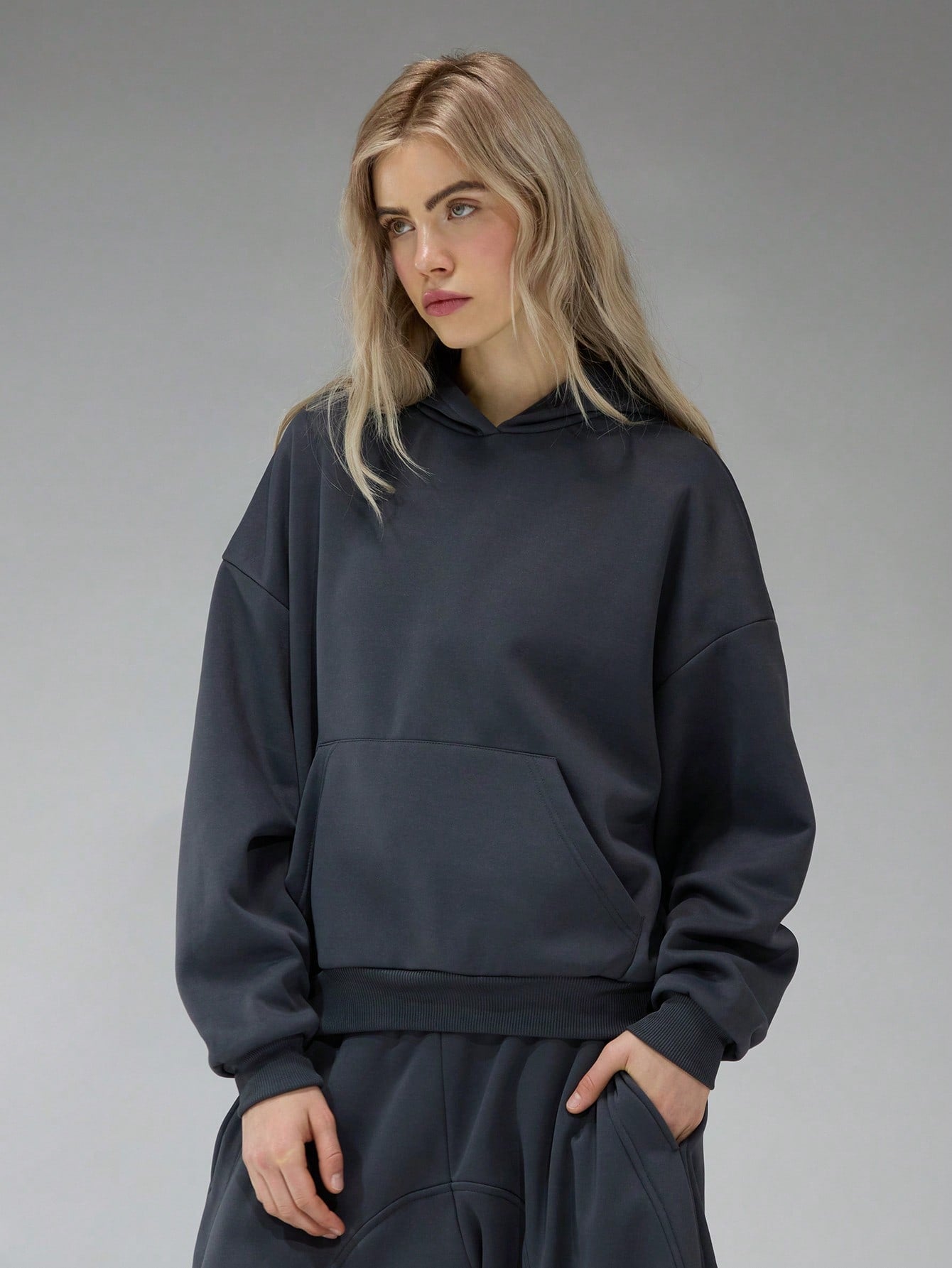 Women's Super Oversized Y2K Hoodie with Back Graphic
