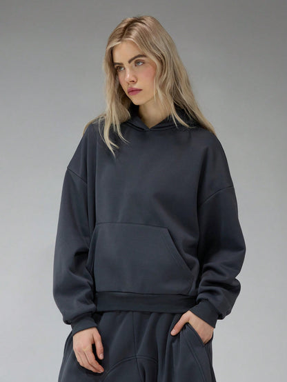 Women's Super Oversized Y2K Hoodie with Back Graphic
