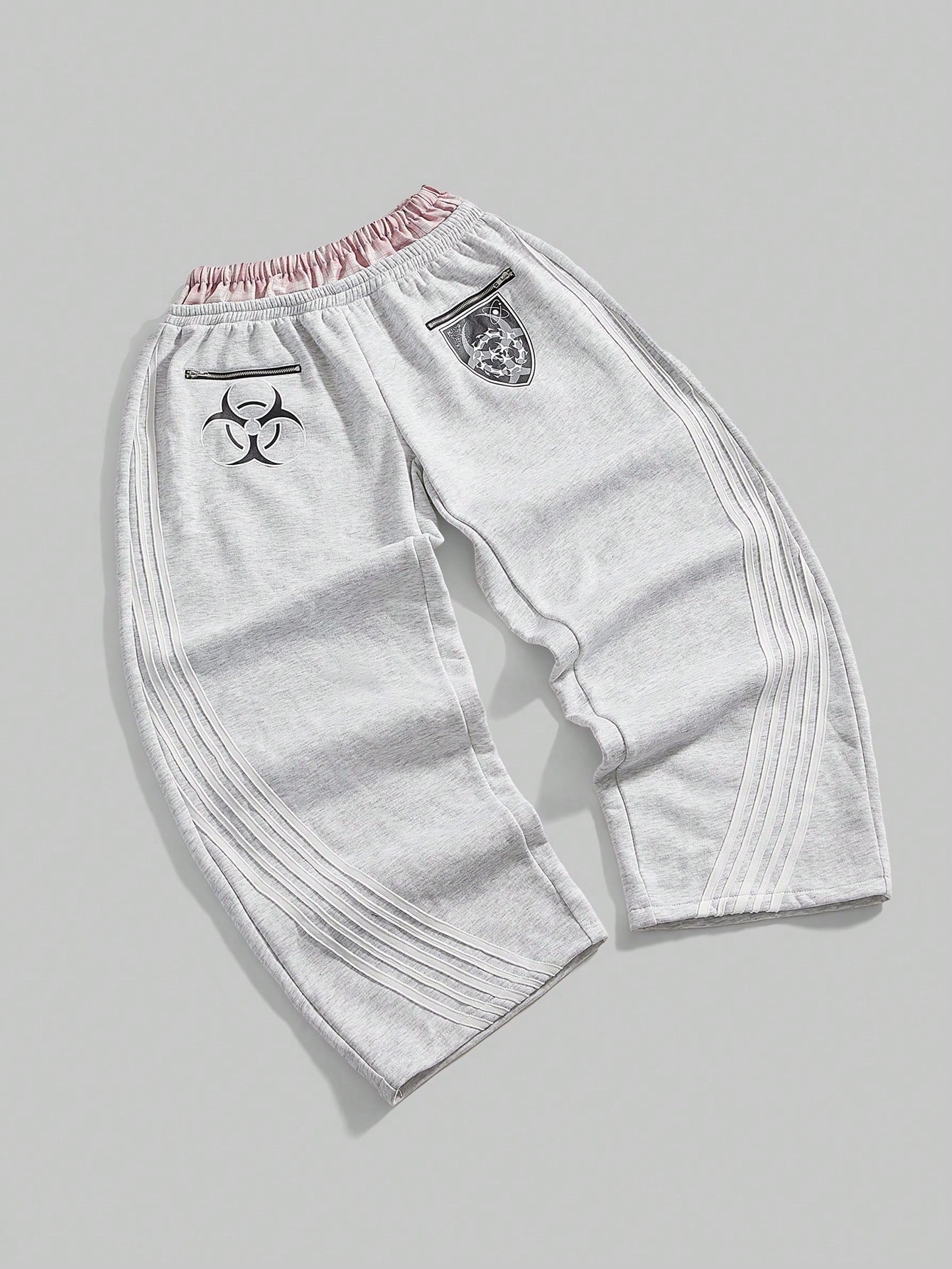 Women's Y3K Dual Waist Streetwear Hoodie and Pants Set