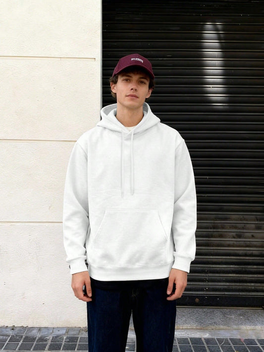 Men's Casual Loose Fit Long Sleeve Hoodie