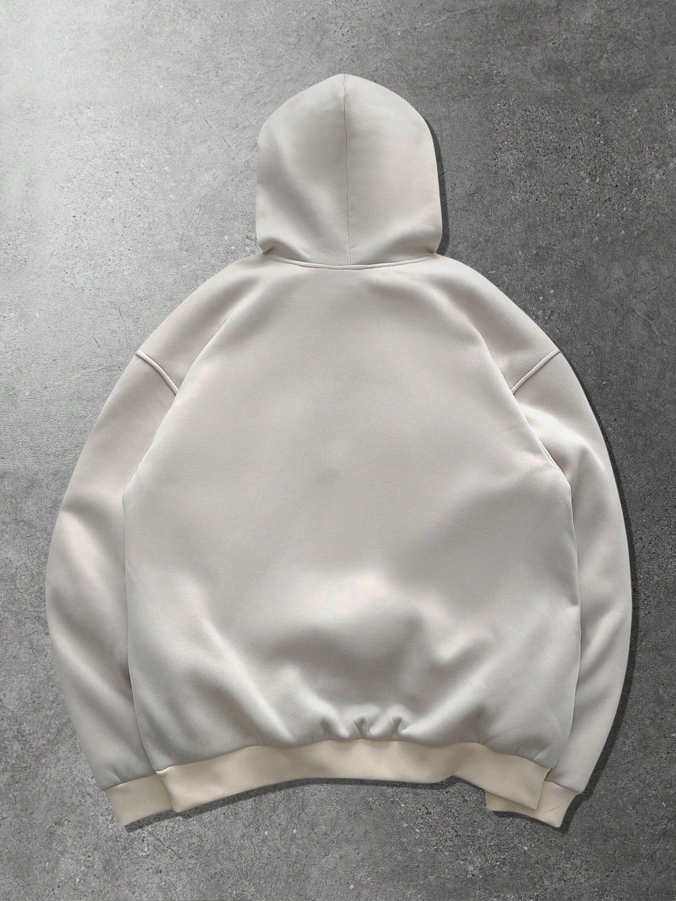 Men's Color Block Drawstring Casual Hooded