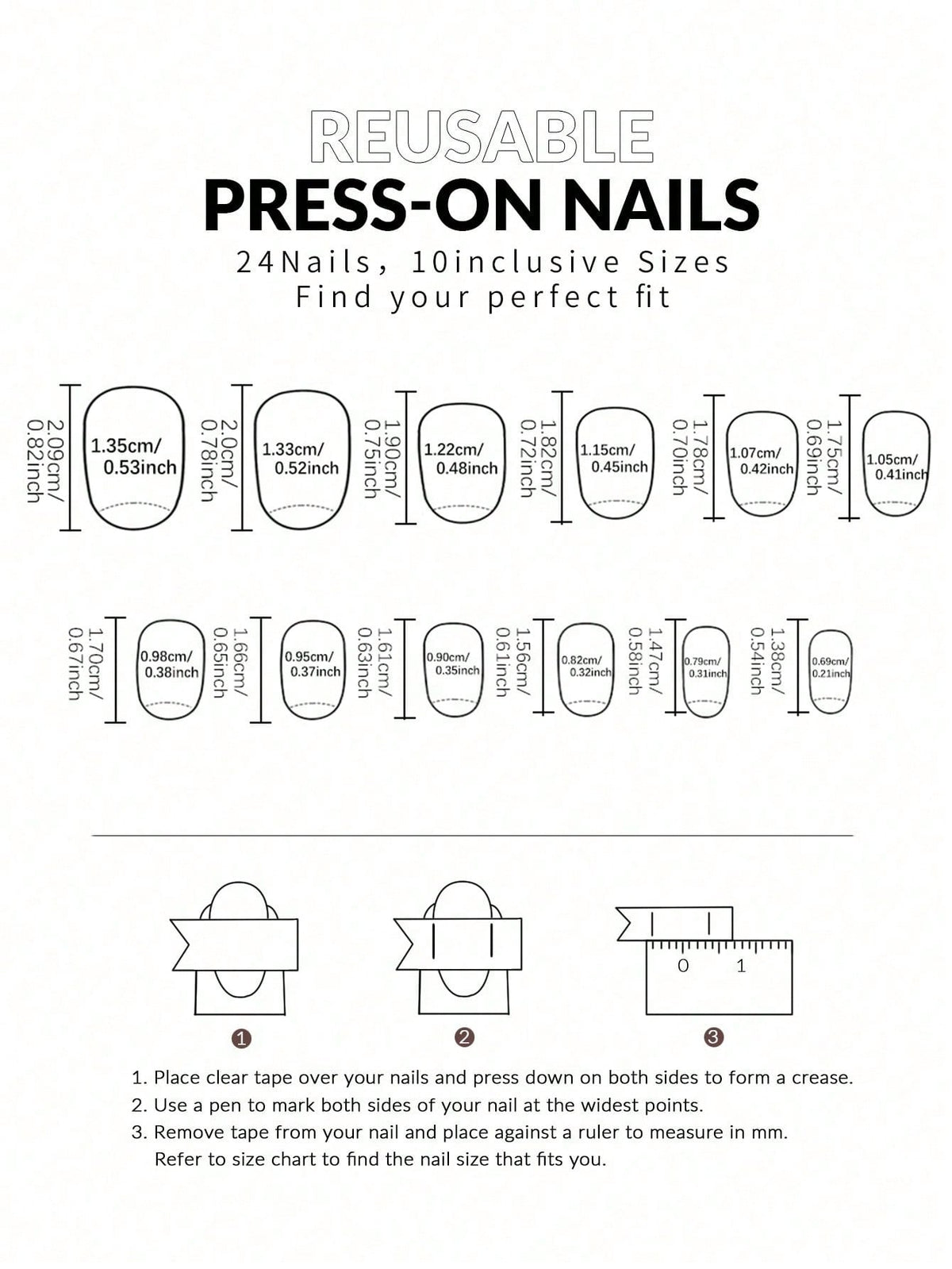 Pink Leopard & French Oval Press-On Nail Set (24pcs)