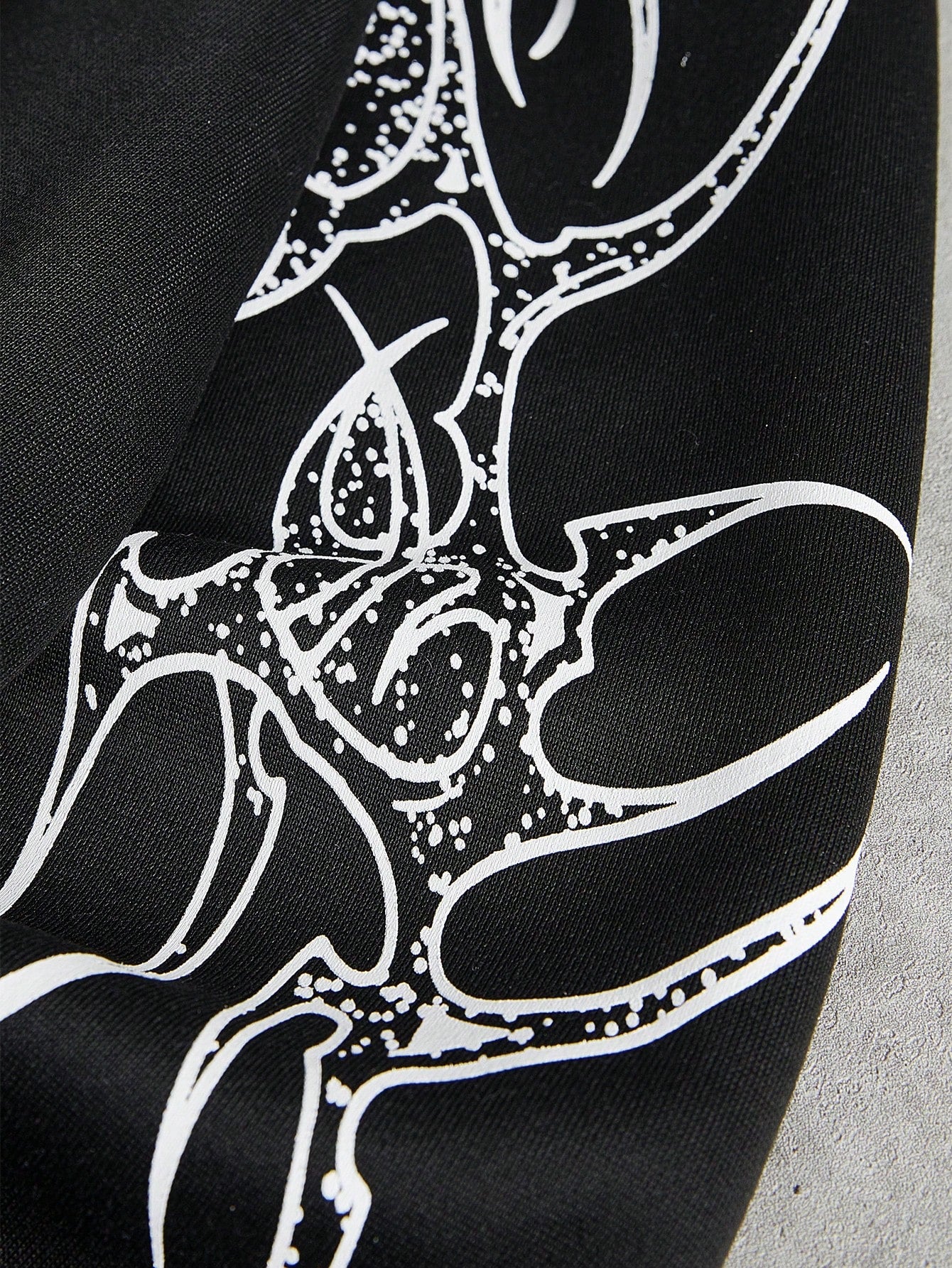 Men's Street Style Letter Embroidered Hoodie & Jogger Set