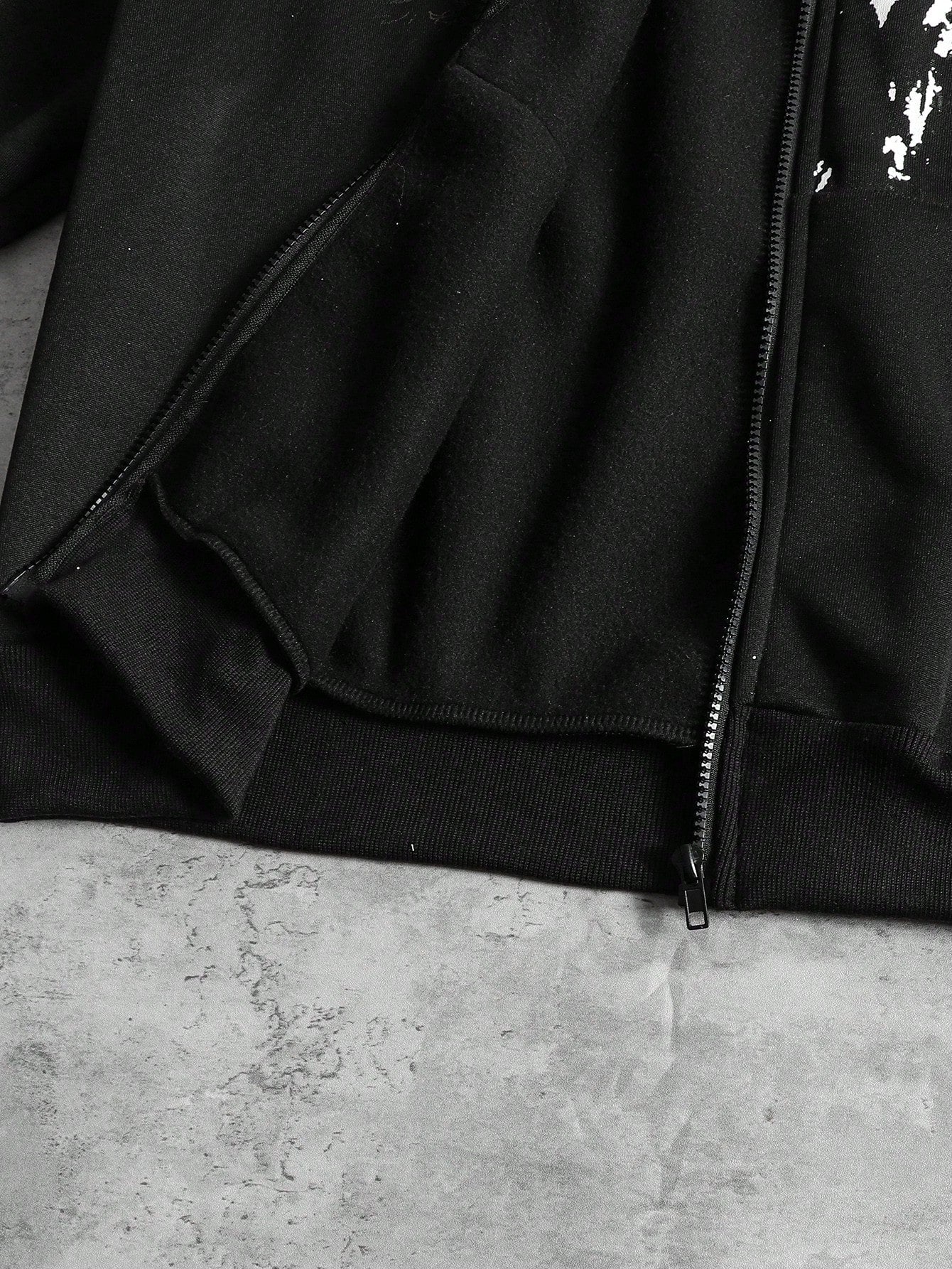Men's Glitter Sequin Print Retro Street Hoodie