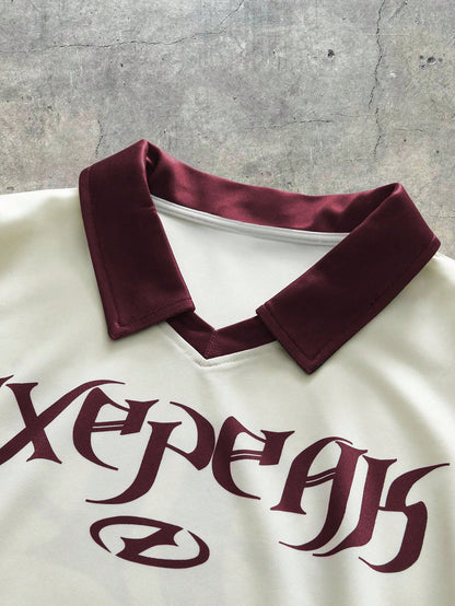 Men's Sporty Half-Zip Polo Shirt