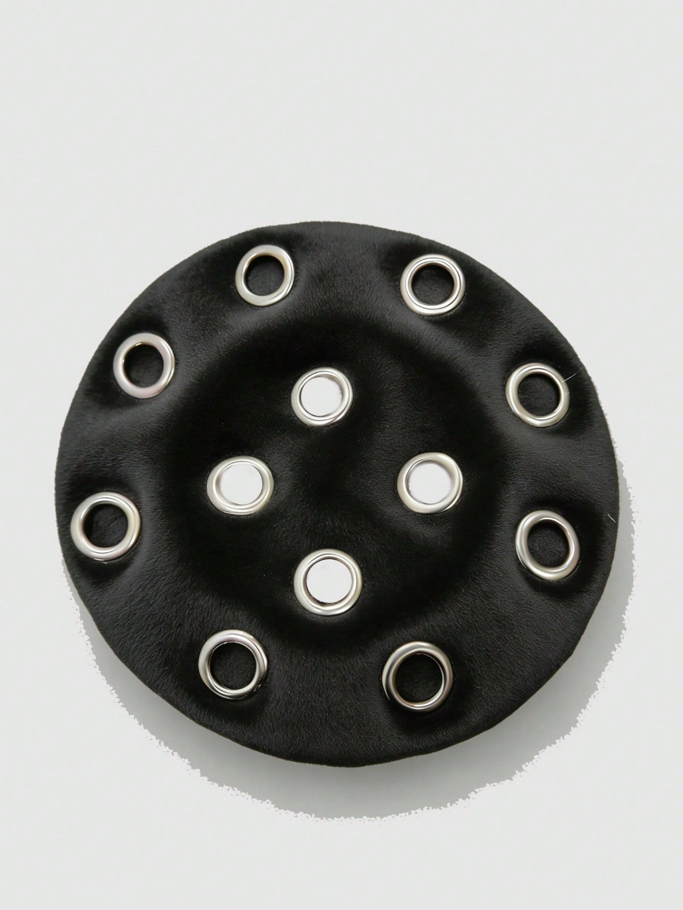 Grunge Punk Metal Ring Beret Hat