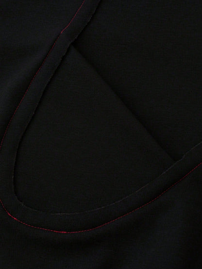 Men’s Sparkling Diamond Star Patchwork Retro Hoodie