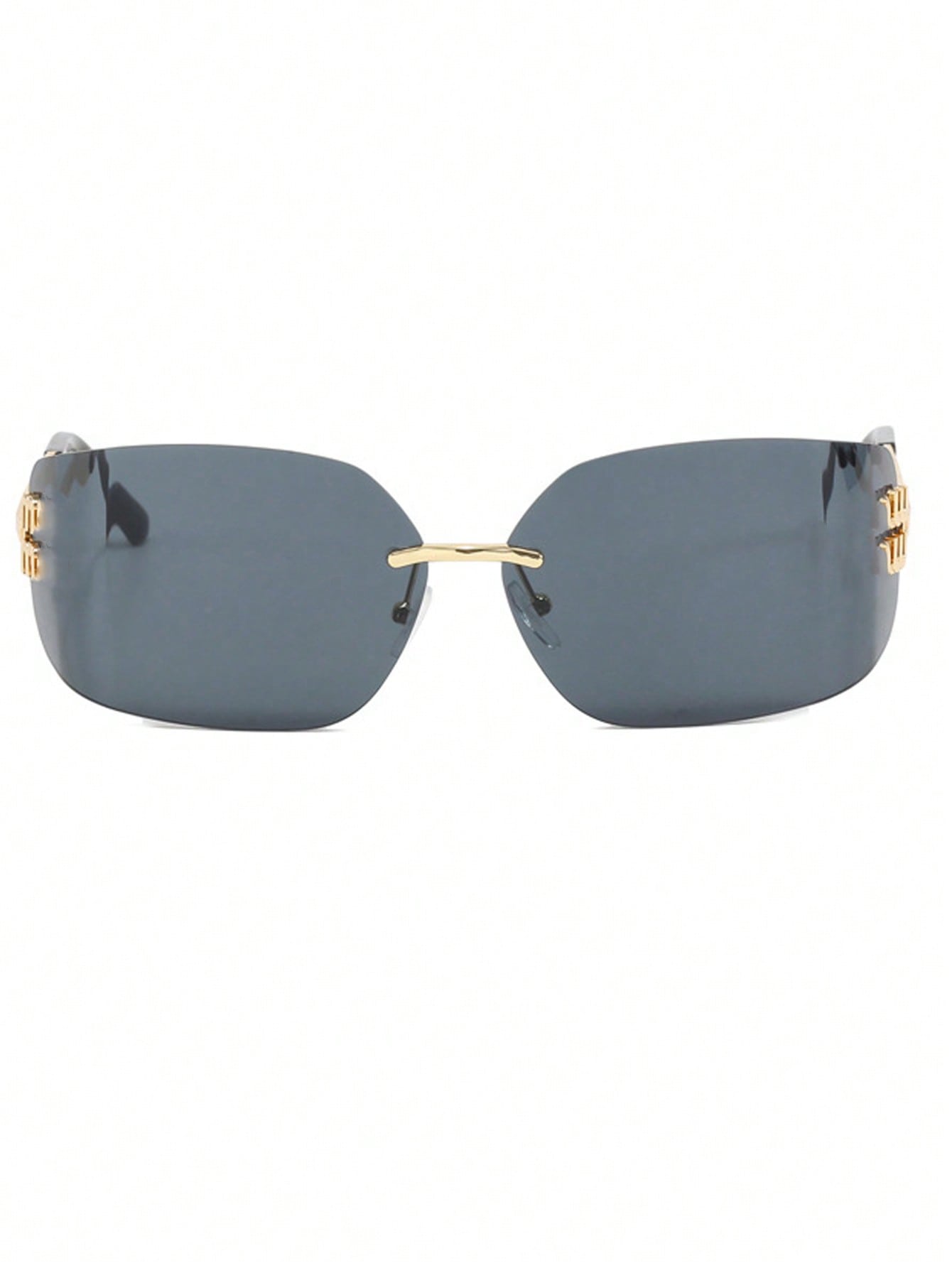 Y2K Frameless Curved Fashion Glasses for Women