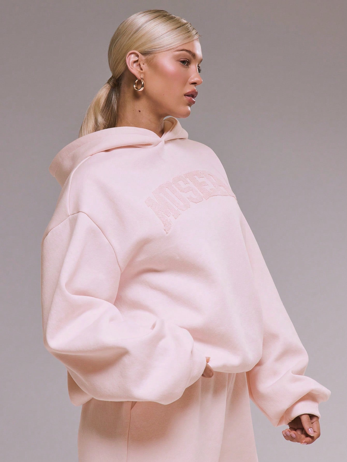 Missguided x Playboy Rhinestone Bunny Hoodie