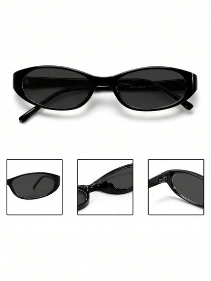 Retro Small Oval Y2K Fashion Glasses