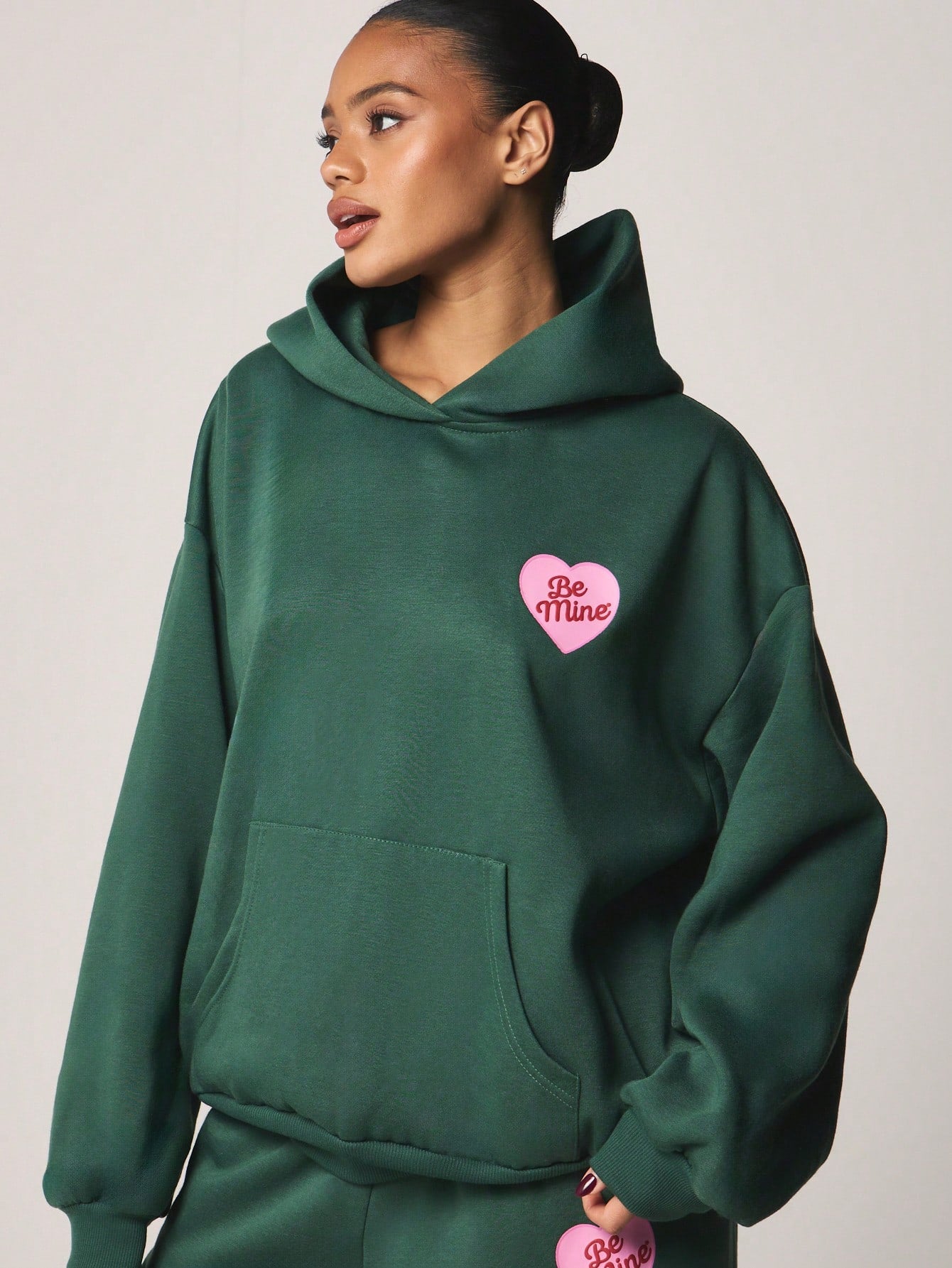 Be Mine Heart Valentine Hoodie