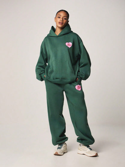 Be Mine Heart Valentine Hoodie