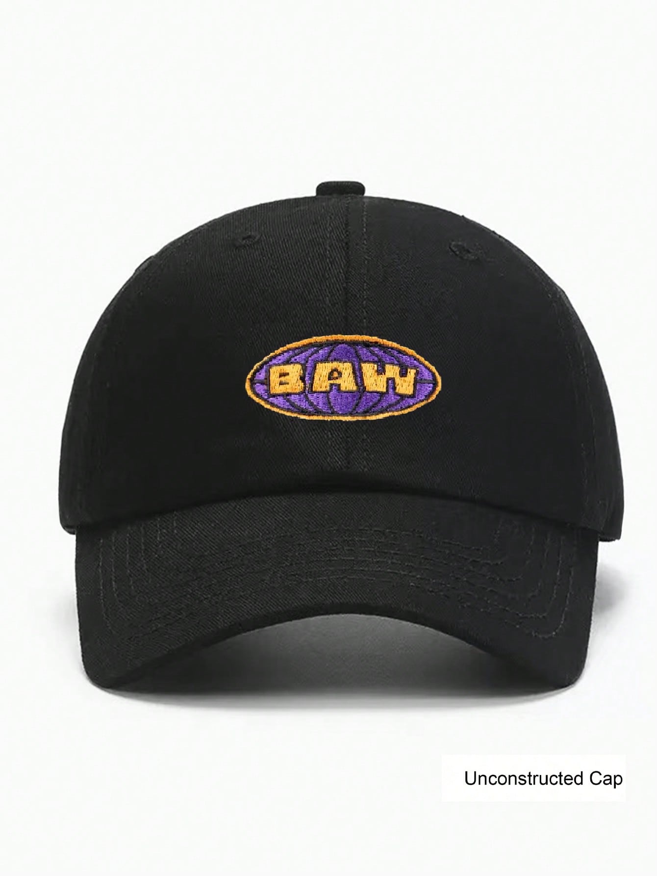 Unisex BAWW Embroidered Vintage Washed Baseball Cap