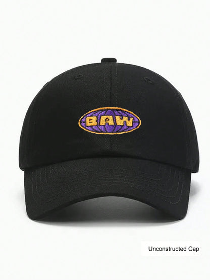 Unisex BAWW Embroidered Vintage Washed Baseball Cap