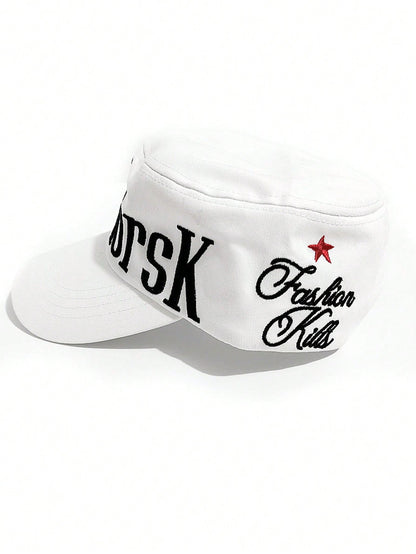 Men's Letter Lip Embroidery Hip Hop Streetwear Cap
