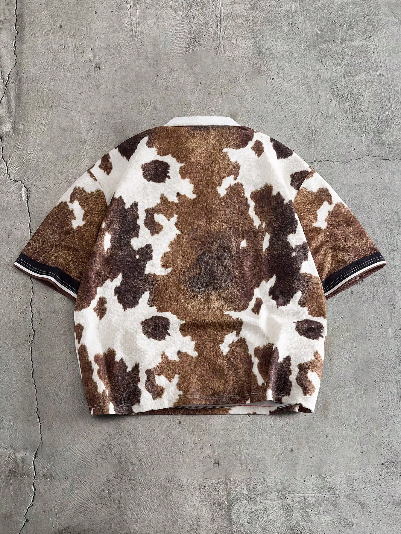 Men's Vintage Casual Letter Print Polo