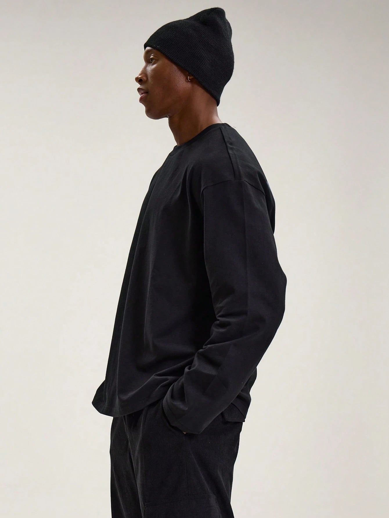 Musero Drop Shoulder Back Graphic Tee