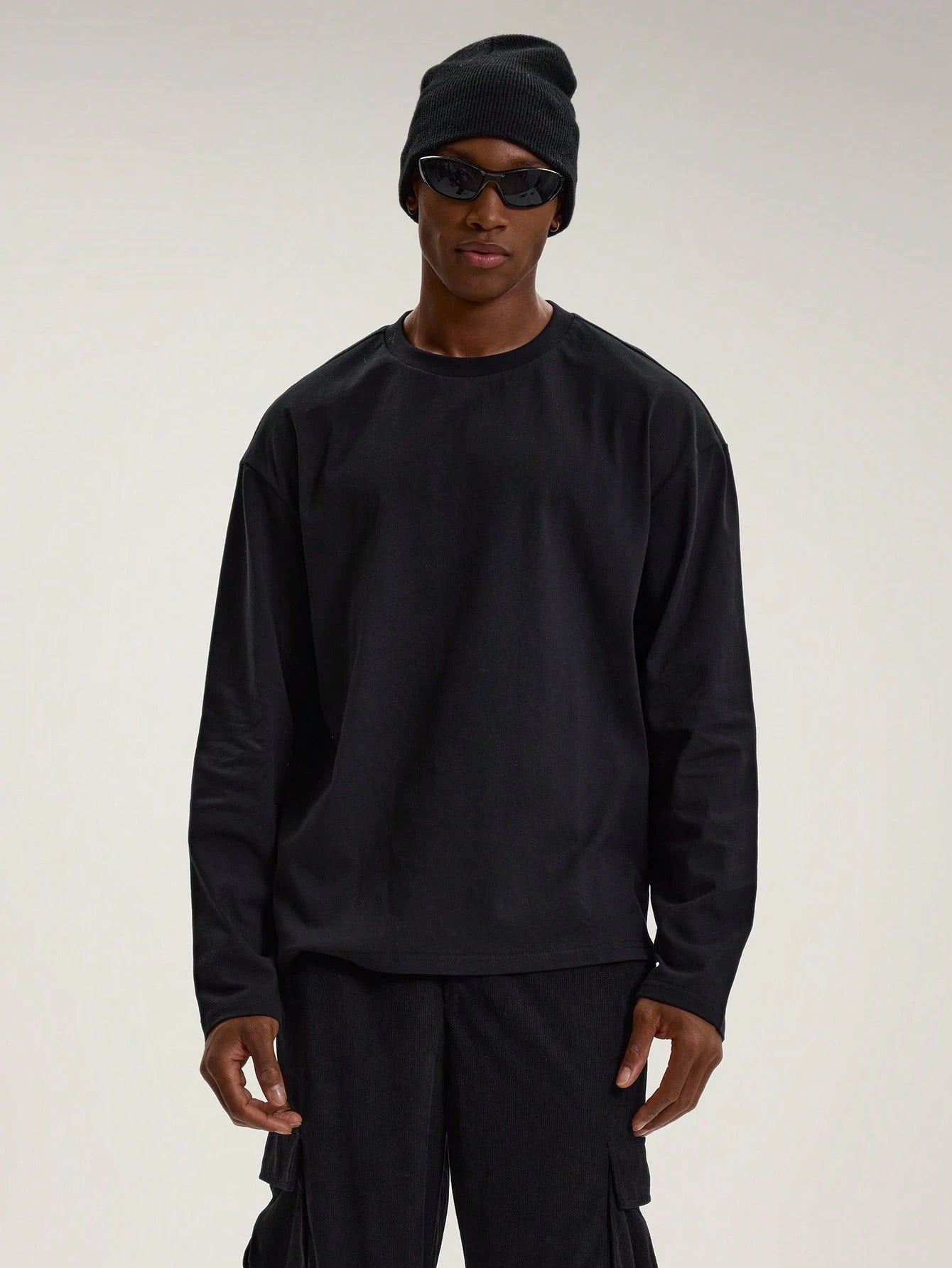 Musero Drop Shoulder Back Graphic Tee