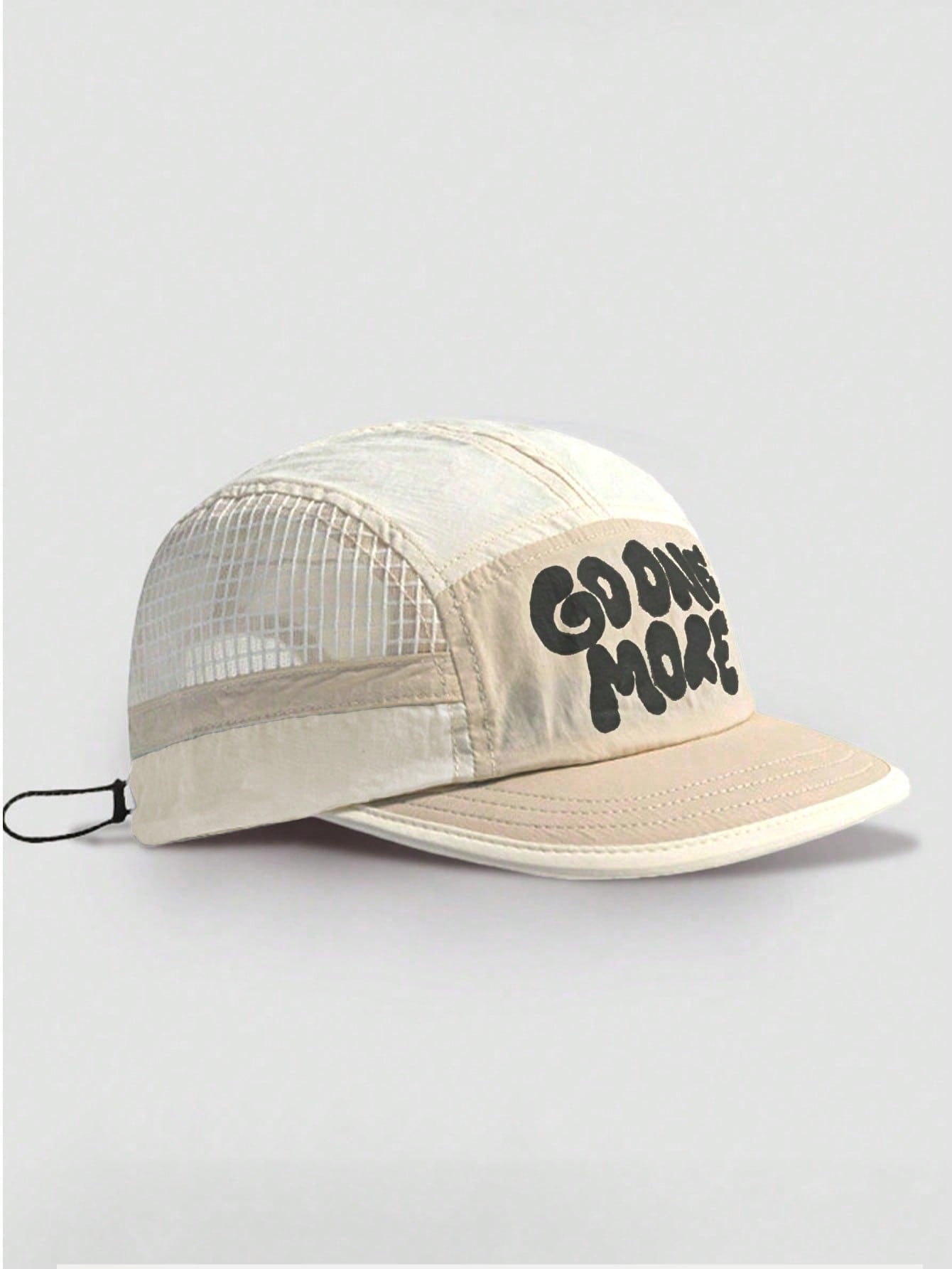 Pyeuien Quick-Dry 5-Panel Mesh Short Brim Baseball Cap