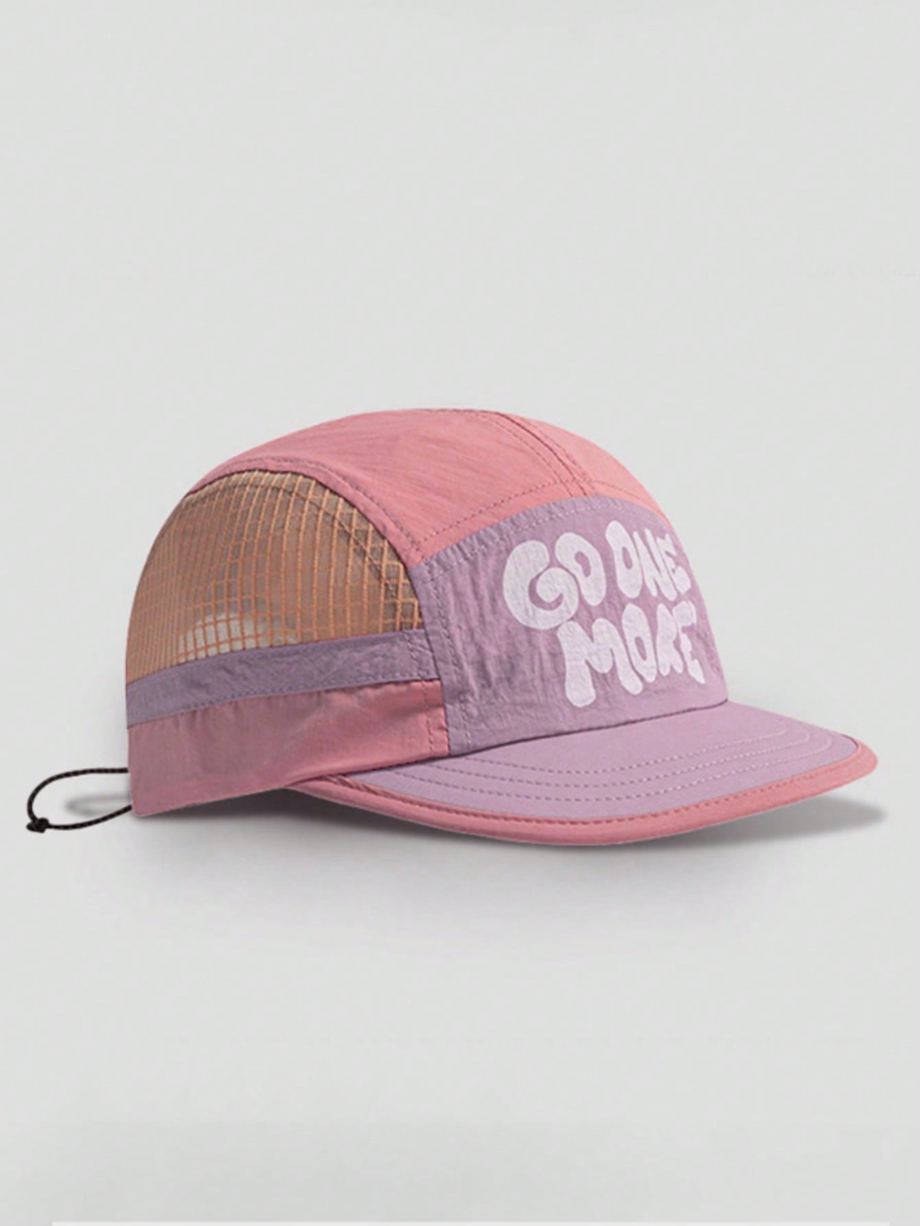 Pyeuien Quick-Dry 5-Panel Mesh Short Brim Baseball Cap
