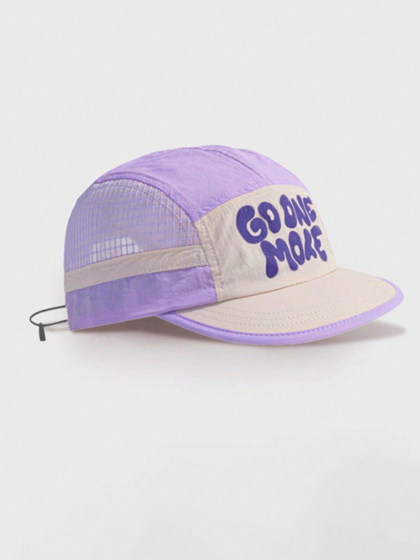 Pyeuien Quick-Dry 5-Panel Mesh Short Brim Baseball Cap