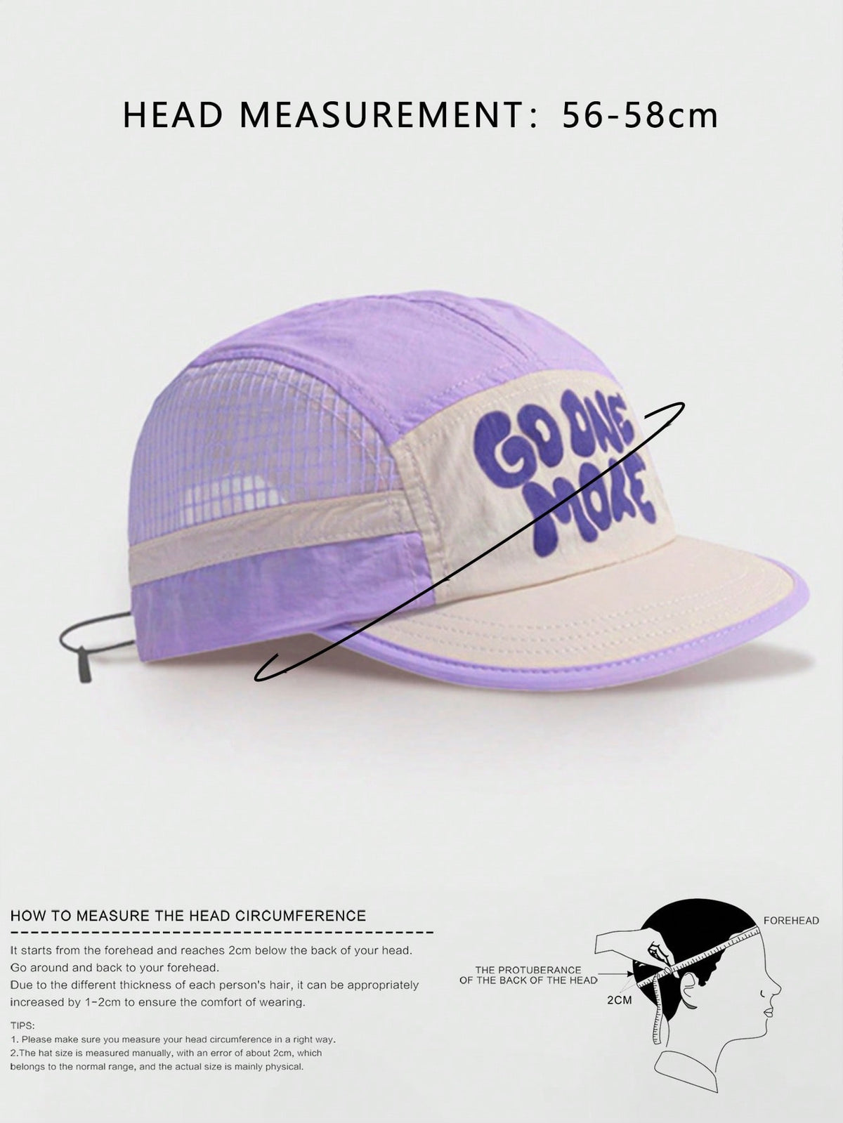 Pyeuien Quick-Dry 5-Panel Mesh Short Brim Baseball Cap
