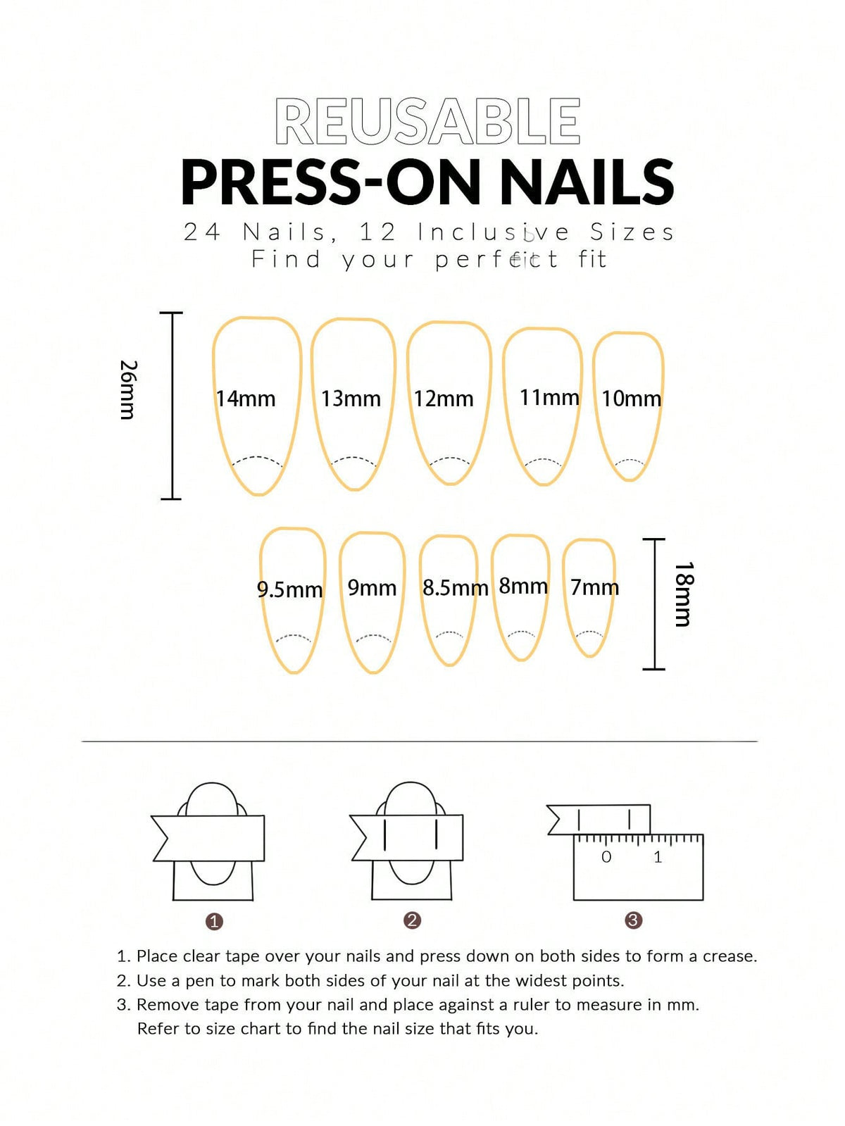 3D Floral & Fish Almond Press-On Nail Set
