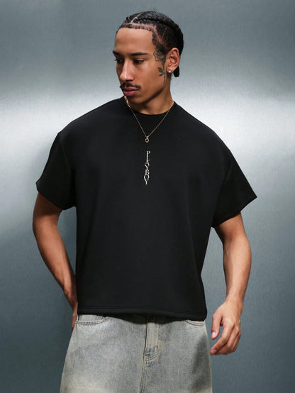 Men's Oversized Bunny Graphic T-Shirt